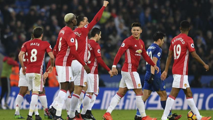 Manchester United golea a Leicester City y se suma a la parte alta de la Premier League