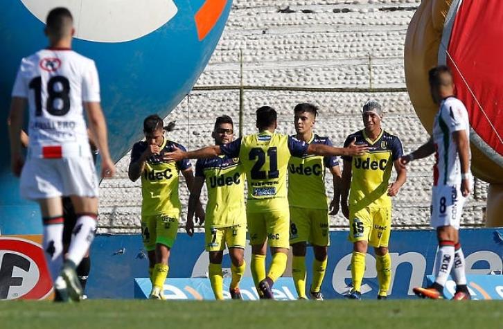Universidad de Concepción sorprende a Palestino y festeja en La Cisterna