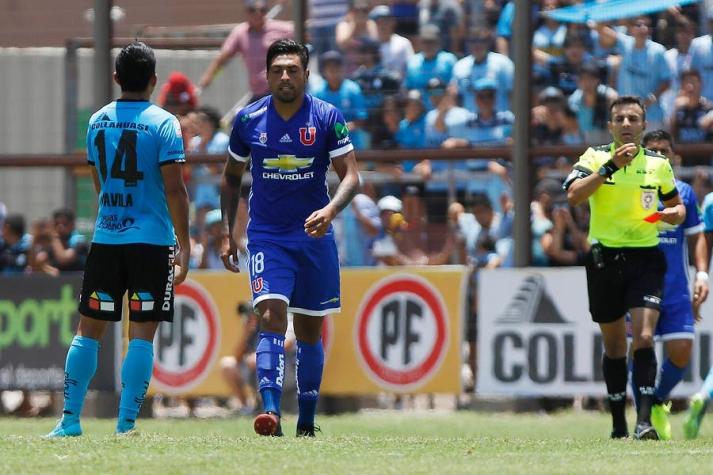 La “U” pierde a Gonzalo Jara y Espinoza por una fecha tras ser expulsados ante Iquique