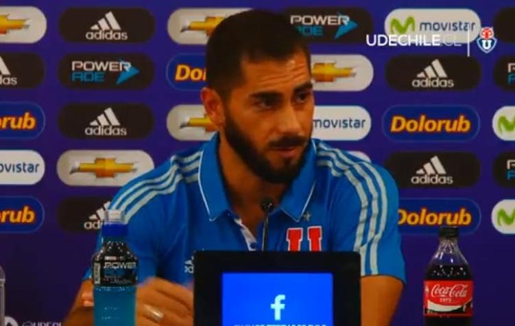Johnny Herrera sale en defensa de Gonzalo Jara en la U: “Es muy mala racha, pero ya saldrá”