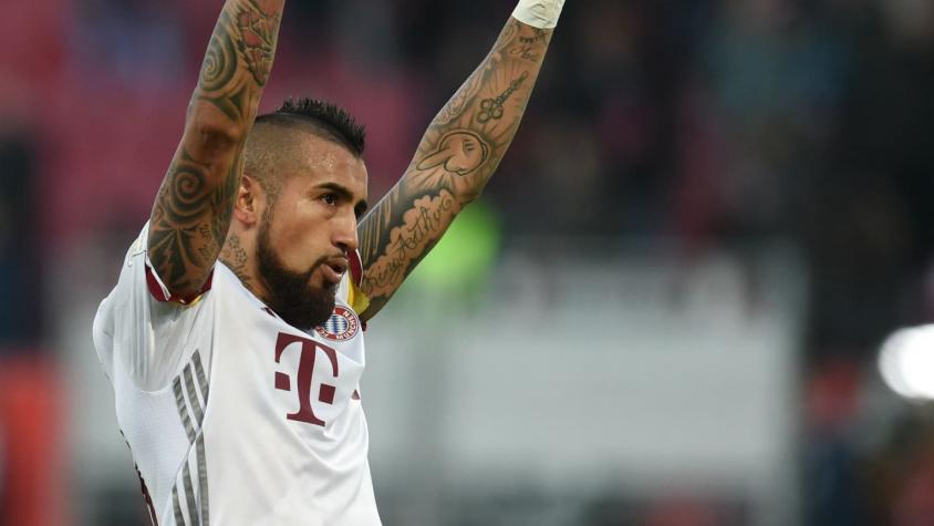 [VIDEO] El gol de Arturo Vidal que permitió triunfo del Bayern Münich ante Ingolstadt