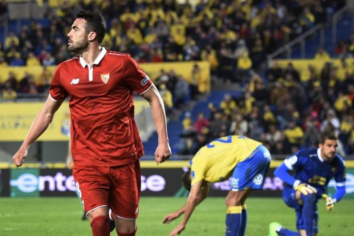Sevilla de Jorge Sampaoli vence a UD Las Palmas y se mantiene en la parte alta de la liga española