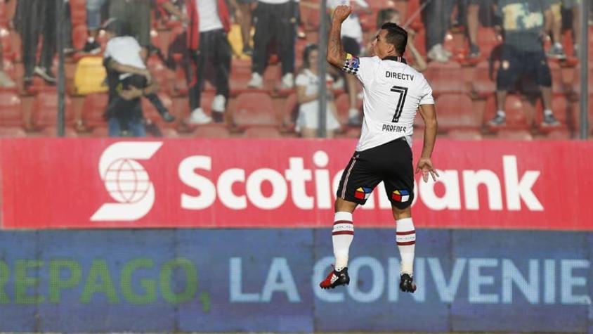 [VIDEO] Un "7" para Paredes: el goleador de los "albos" sigue siendo clave en Colo Colo