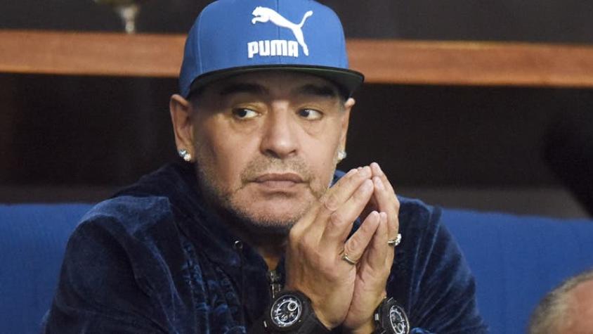 Policía interroga a Diego Maradona por supuesta agresión a su novia
