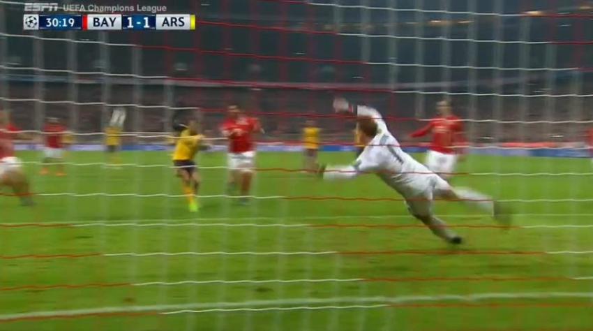 [VIDEO] Así fue el gol de Alexis Sánchez ante Bayern Munich
