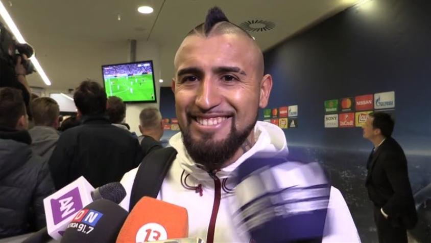 [VIDEO] El mensaje de Vidal a Alexis tras duelo de Champions: "Es quien maneja al Arsenal"
