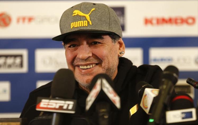 [VIDEO] Otra más de Maradona en Madrid: así termina tras almuerzo en la capital española