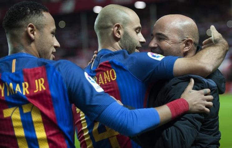 Sampaoli y supuesto interés de Barcelona: "El banco quedará vacante cuando Luis Enrique decida"