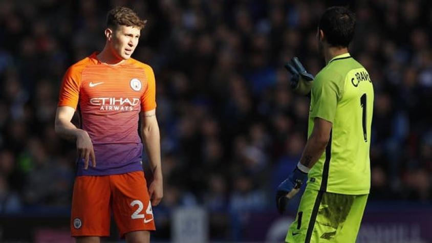 Bravo actúa en empate de Manchester City frente a Huddersfield por Copa FA