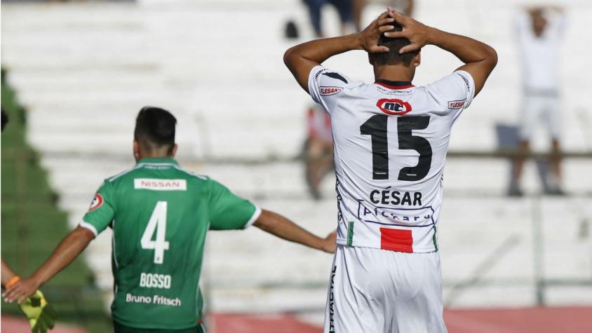 Palestino no levanta cabeza y ahora pierde con Audax Italiano en La Cisterna