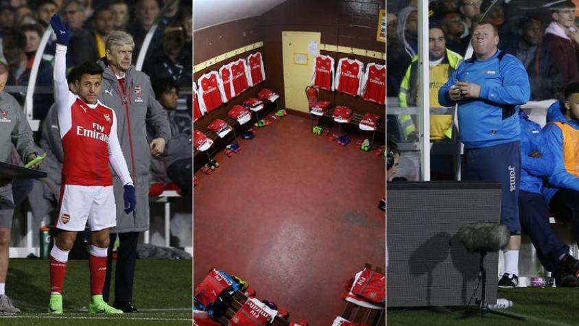 La ternura de Alexis, basura y apuestas: La revolución del Arsenal en su visita al Sutton