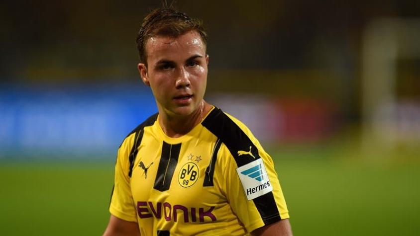Mario Gotze debe alejarse de las canchas indefinidamente por problemas de salud