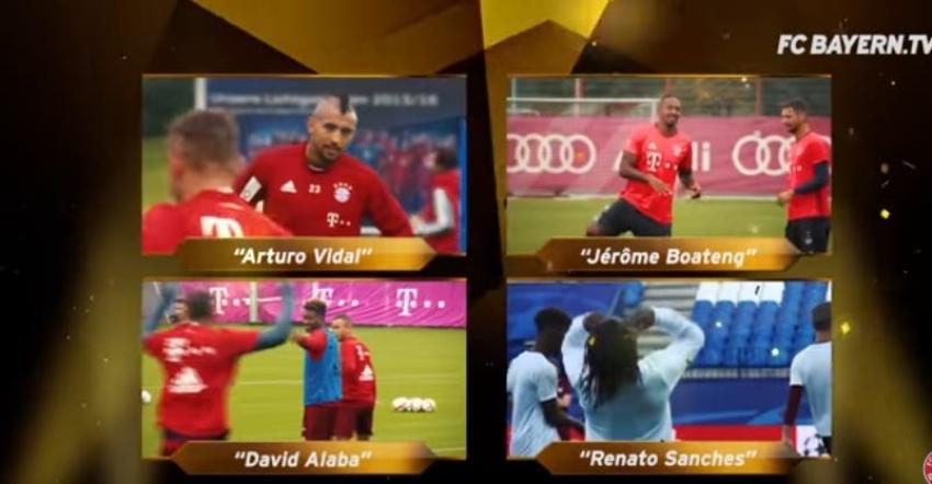 [VIDEO] Arturo Vidal nominado en dos categorías a premios Oscar del Bayern Munich