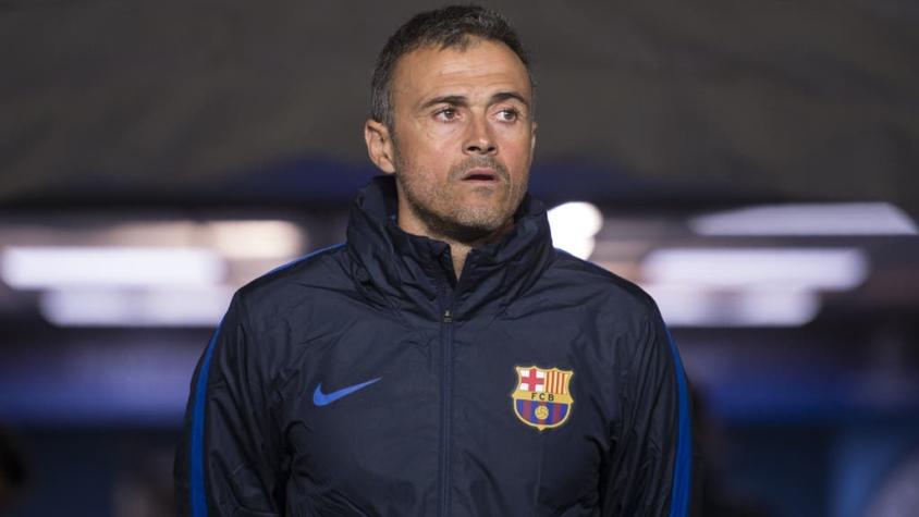 Luis Enrique anuncia que dejará el banco del Barcelona al final de la temporada