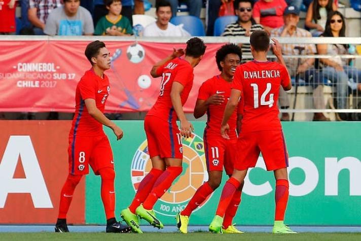 Chile vence a Ecuador clasificando invicto y líder al hexagonal del Sudamericano Sub 17