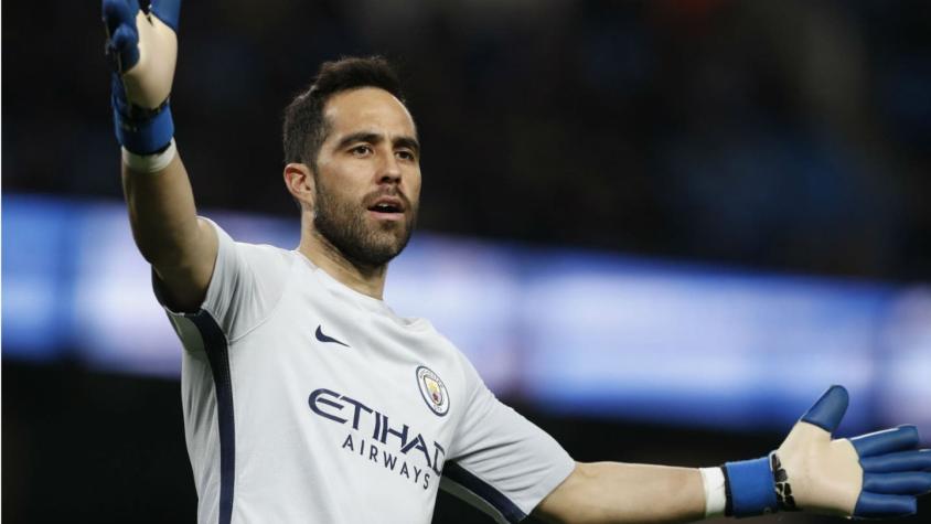 Claudio Bravo vuelve a ser suplente en victoria de Manchester City en Premier League