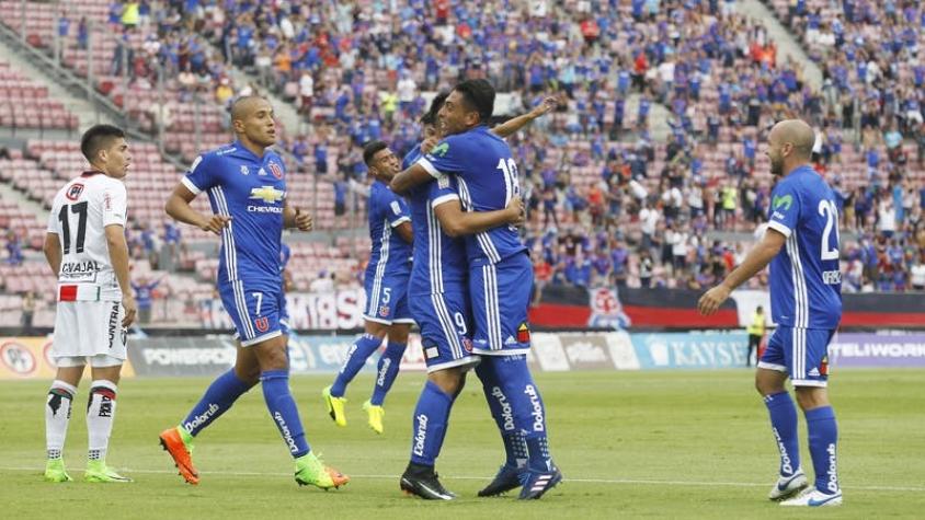 Universidad de Chile vuelve a los abrazos con revitalizador triunfo sobre Palestino