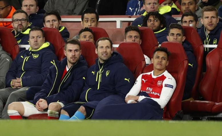 [VIDEO] La frustración de Alexis en la goleada sufrida ante Bayern Munich