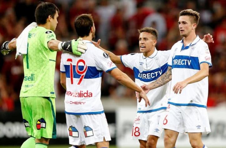 [VIDEO] Los goles del valioso empate de la UC ante Paranaense en Copa Libertadores