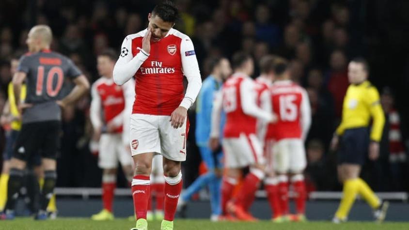 Revelan detalles de la pelea de Alexis en Arsenal y compañero admite conflicto