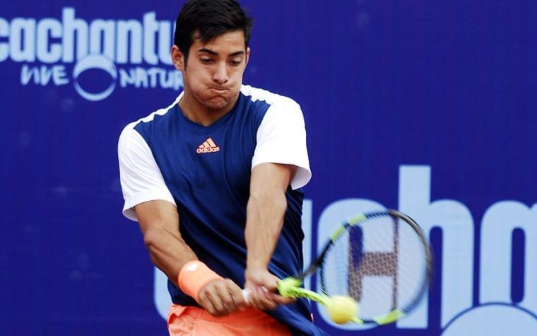 Christian Garín tuvo un gran estreno en el Cachantun Open