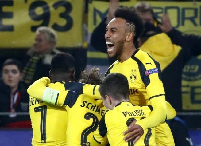 Borussia Dortmund da vuelta la llave goleando a Benfica y está en cuartos de la Champions