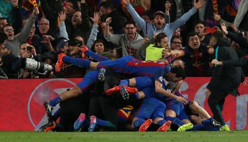 Barcelona logra heroica remontada ante PSG y avanza en la Champions League