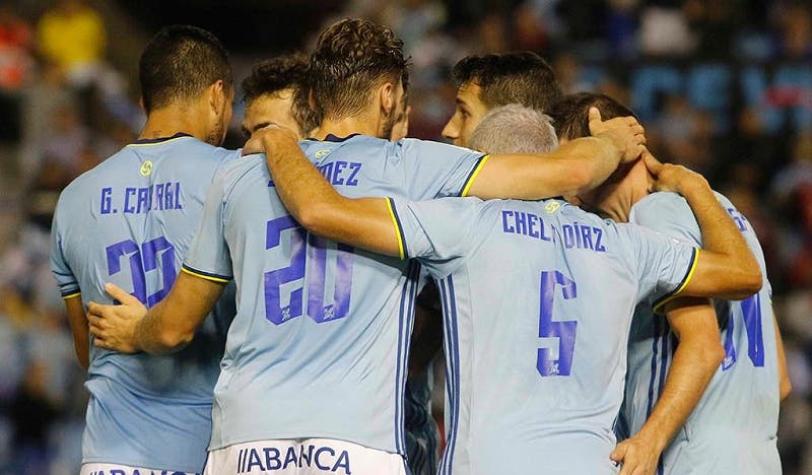 Celta con Marcelo Díaz logra agónico triunfo en casa por Europa League