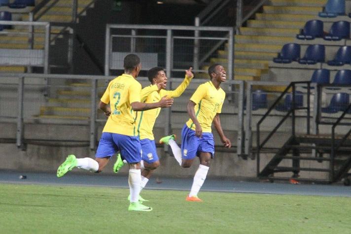 Brasil golea a Venezuela y es sublíder del hexagonal del Sudamericano Sub17