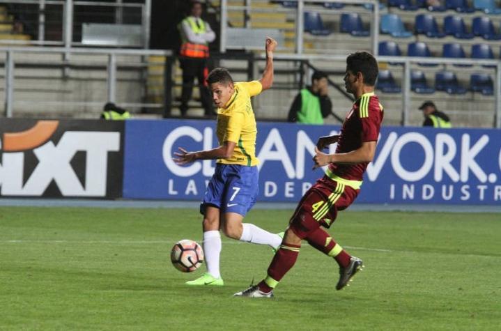 [VIDEO] Brasil golea a Venezuela en el hexagonal del Sudamericano Sub 17