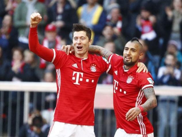 Vidal y Bayern Munich imparables: Apabulla a Eintracht Frankfurt y es superlíder en Alemania