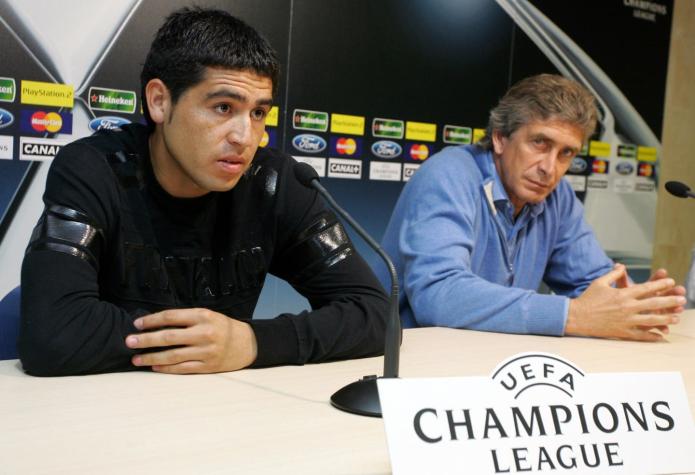 Juan Roman Riquelme aclara "supuesta" pelea con Manuel Pellegrini en Villarreal