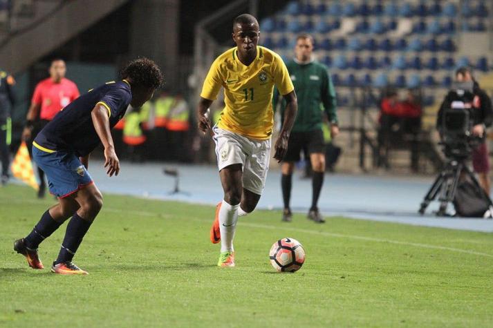 Brasil apabulla a Ecuador y es el nuevo líder del hexagonal Sub 17