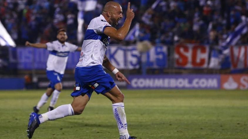 El “Tanque” Silva le da valioso triunfo a Católica sobre Flamengo en la Copa Libertadores
