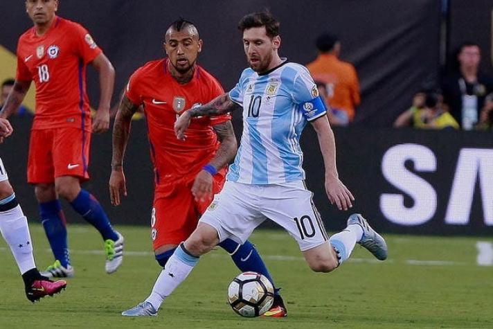 Vidal y duelo ante Argentina: "Aunque no voy a poder estar, confío en mis compañeros"