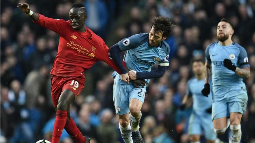 Manchester City sin Bravo empata ante Liverpool por la Premier League