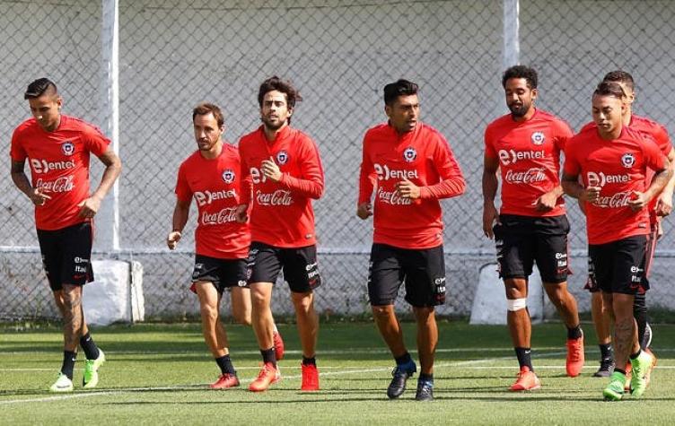 Primera práctica de “La Roja” sin Alexis Sánchez y Gary Medel en evaluación por lesión