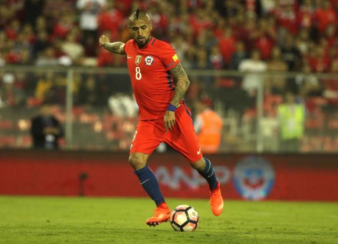 Arturo Vidal deja el país triste por falta de gol y avisando: “Queremos clasificar lo antes posible"