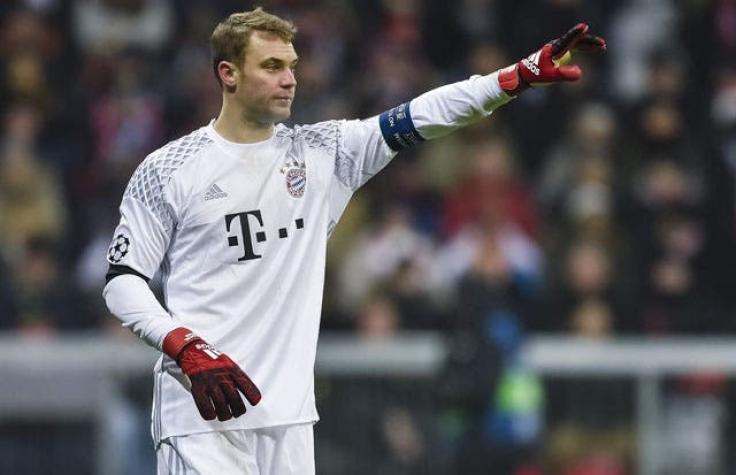 Manuel Neuer será baja por dos partidos en Bayern Munich