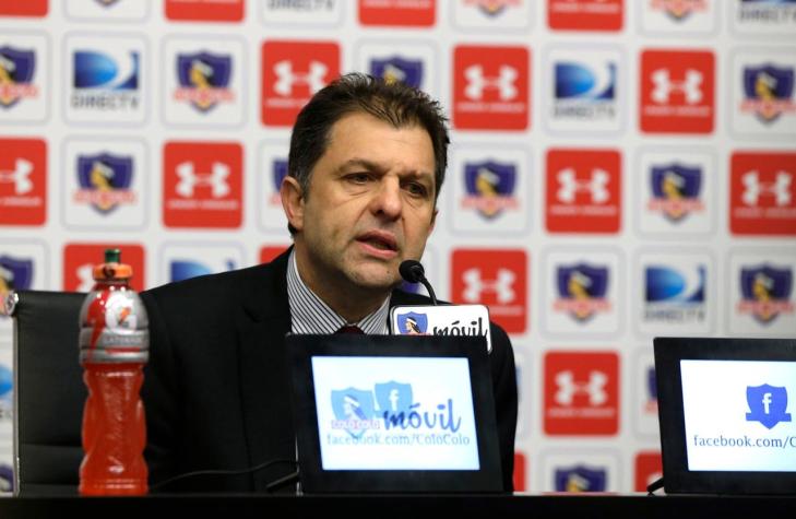 Mosa no venderá sus acciones de Colo Colo y quiere extender contrato con Guede hasta 2020