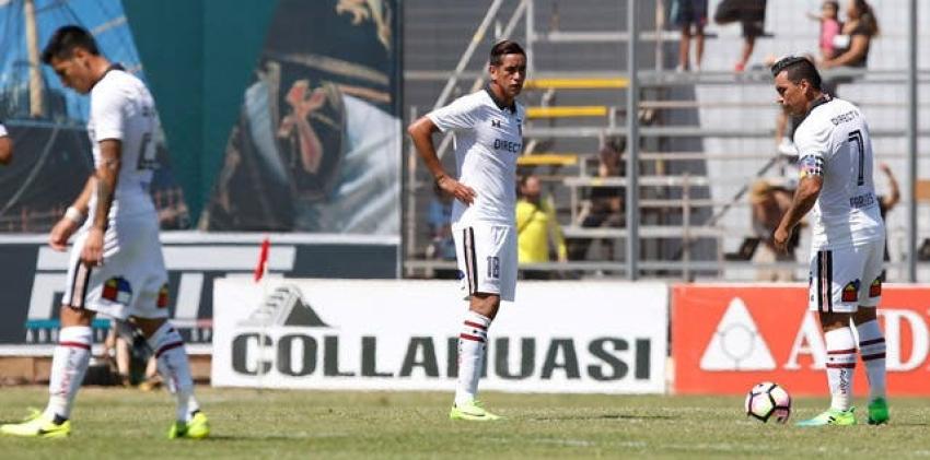 Colo Colo pierde el invicto y la punta del Clausura frente a Iquique