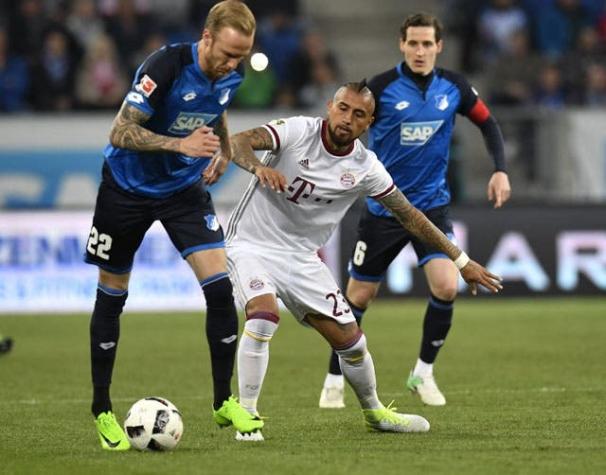 [Minuto a Minuto] Bayern Munich visita a Hoffenheim con Arturo Vidal de titular