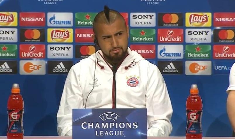 Arturo Vidal y Real Madrid: “Si hay que trancar con la cabeza para ganar, hay que hacerlo"
