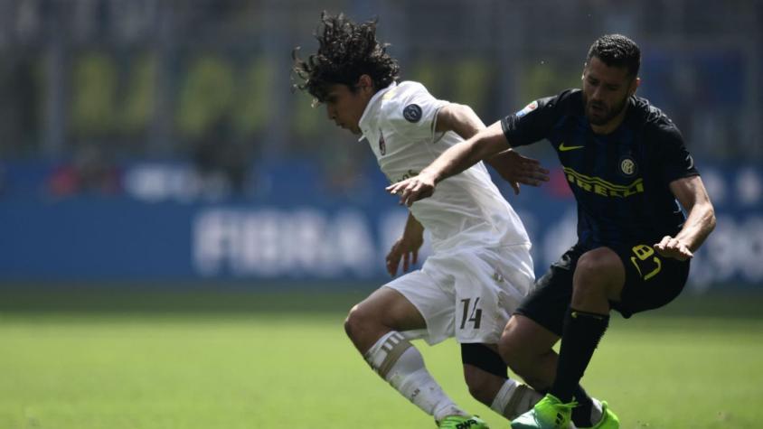 Inter de Gary Medel y Milan de Matías Fernández igualan en intenso clásico en Italia