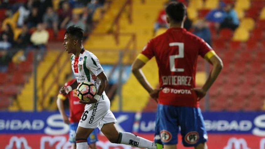 Palestino deja de ser colista tras lograr primer triunfo en el Clausura ante Unión Española