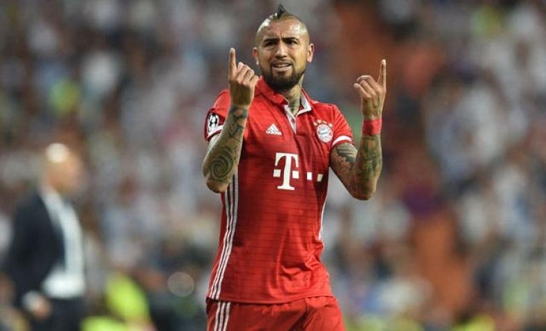 Arturo Vidal ironiza con goles de Cristiano Ronaldo en polémico duelo de Champions