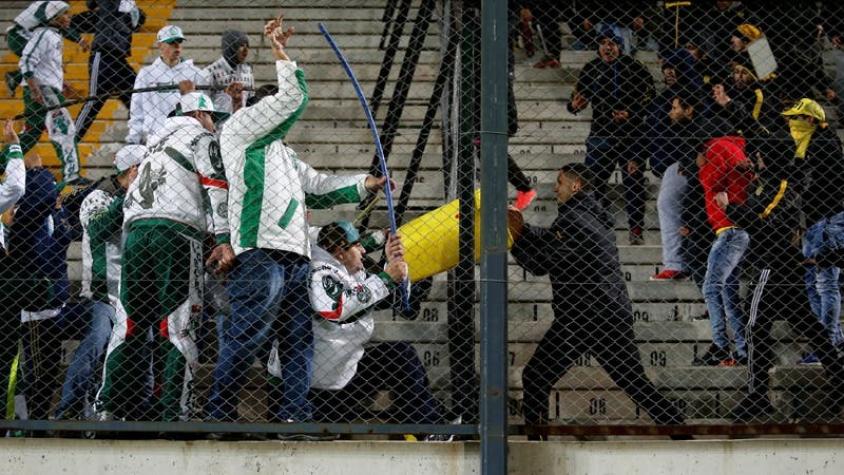 [VIDEO] La "guerra de Montevideo": Peñarol y Palmeiras a los golpes en la Libertadores