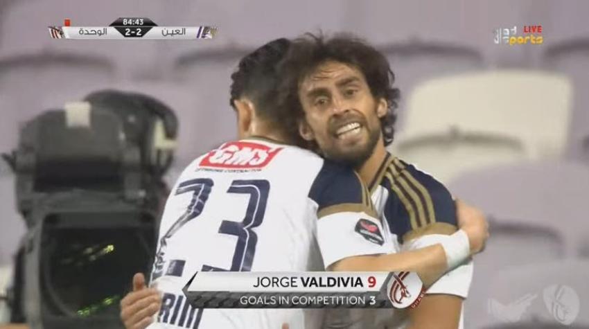 [VIDEO] Jorge Valdivia anota en caída de Alwahda frente a Al In en Emiratos Árabes