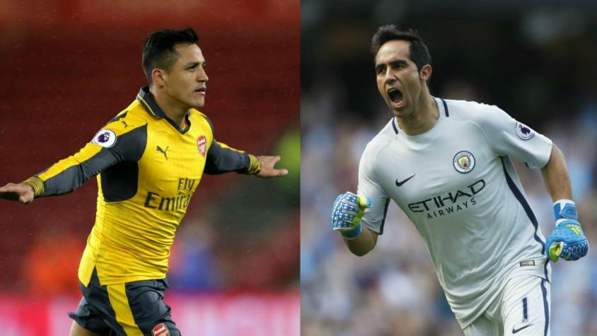 [VIDEO] Claudio Bravo espera por Alexis Sánchez en Manchester City