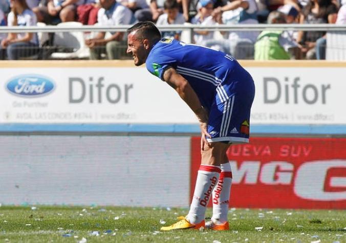 Sebastián Ubilla no estará en vital choque ante Cobresal por el Torneo de Clausura